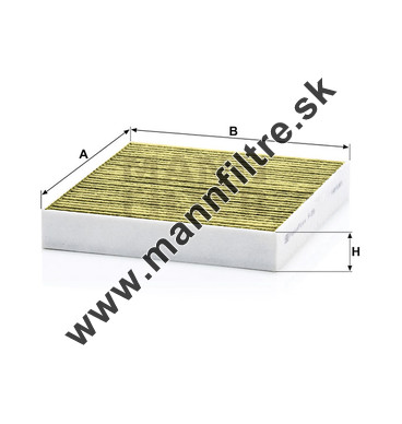 Kabínový filter MANN FILTER FP 2559