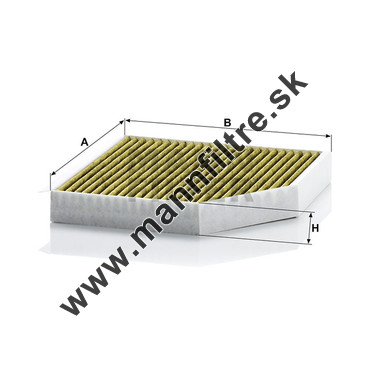 Kabínový filter MANN FILTER FP 2641