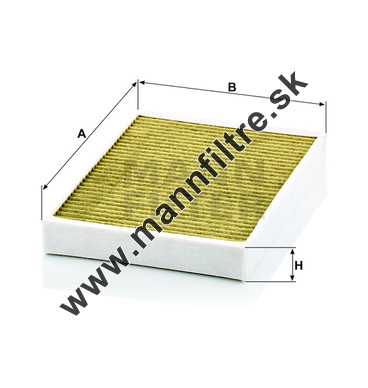 Kabínový filter MANN FILTER FP 2733