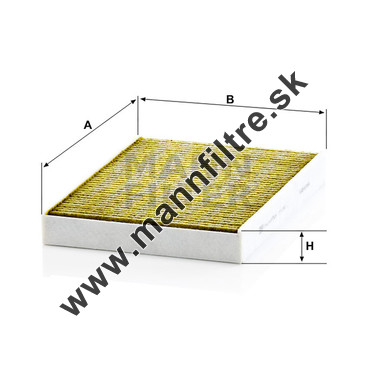 Kabínový filter MANN FILTER FP 2742