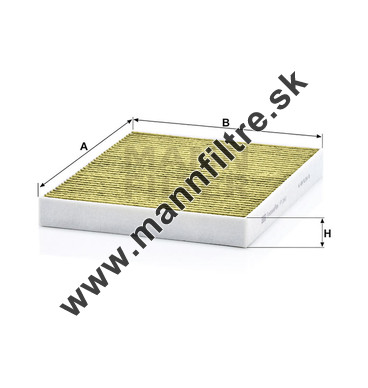 Kabínový filter MANN FILTER FP 2842