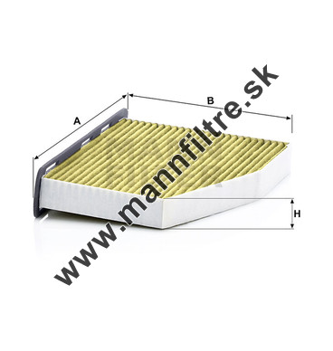Kabínový filter MANN FILTER FP 2939