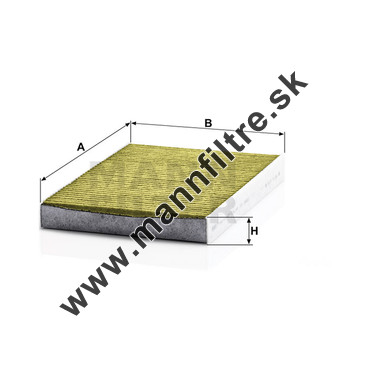 Kabínový filter MANN FILTER FP 2952