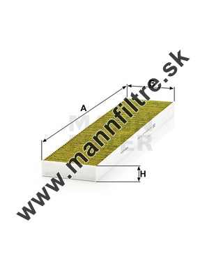Kabínový filter MANN FILTER FP 5480