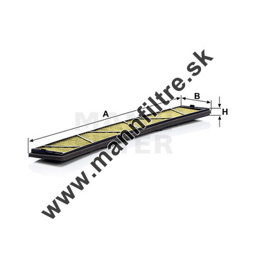 Kabínový filter MANN FILTER FP 6724