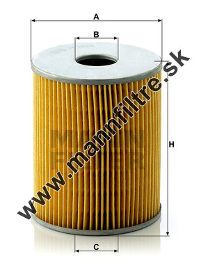 Olejový filter MANN FILTER H 1034