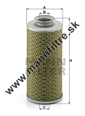Olejový filter MANN FILTER H 1053 n