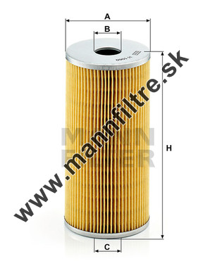 Olejový filter MANN FILTER H 1060 n
