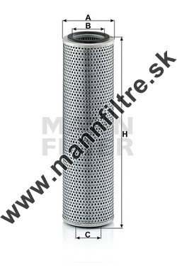 Filter hydrauliky MANN FILTER H 1070