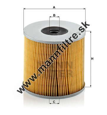 Olejový filter MANN FILTER H 1260 x