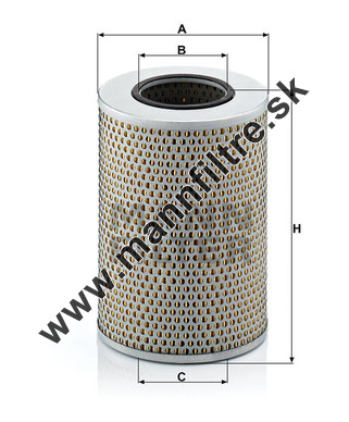 Filter hydrauliky MANN FILTER H 1290/1