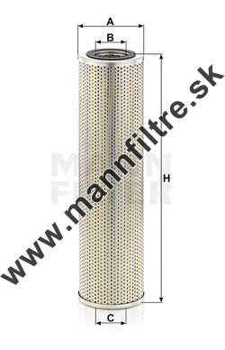 Filter hydrauliky MANN FILTER H 12 013
