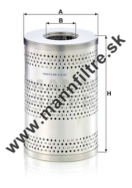 Filter hydrauliky MANN FILTER H 12 017 x
