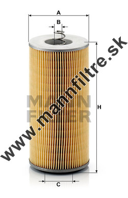 Olejový filter MANN FILTER H 12 110/2 x