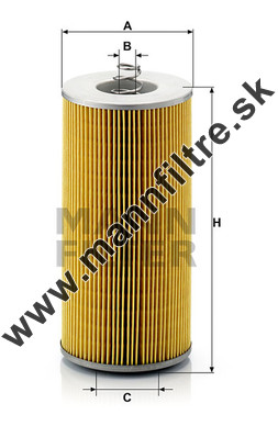 Olejový filter MANN FILTER H 12 110/3