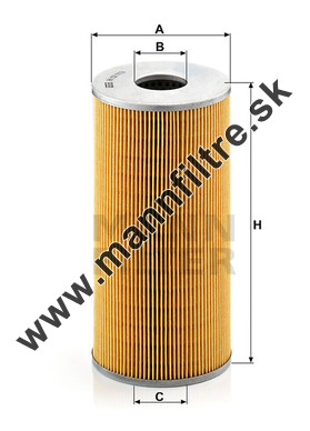Olejový filter MANN FILTER H 12 113