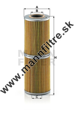 Olejový filter MANN FILTER H 12 178