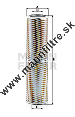 Olejový filter MANN FILTER H 12 225
