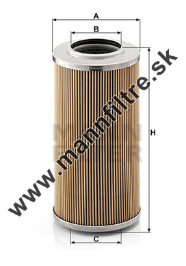 Olejový filter MANN FILTER H 1387