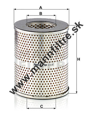 Filter hydrauliky MANN FILTER H 13 007 x