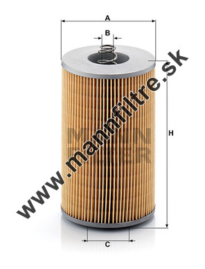 Olejový filter MANN FILTER H 13 127/1