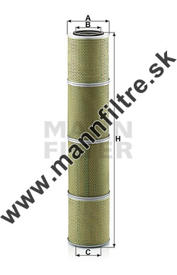 Olejový filter MANN FILTER H 15 490/2 n