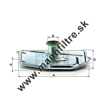 Filter automatickej prevodovky MANN FILTER H 1810/2 KIT
