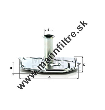Filter automatickej prevodovky MANN FILTER H 187/1