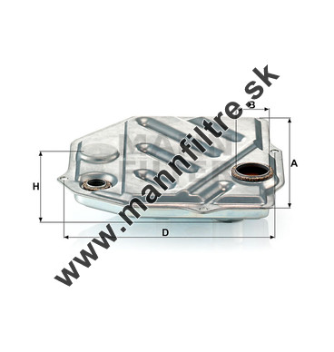 Filter automatickej prevodovky MANN FILTER H 1914/1 KIT