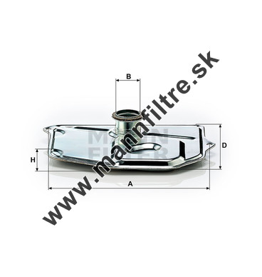 Filter automatickej prevodovky MANN FILTER H 199/3