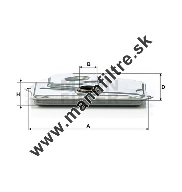 Filter automatickej prevodovky MANN FILTER H 199 KIT