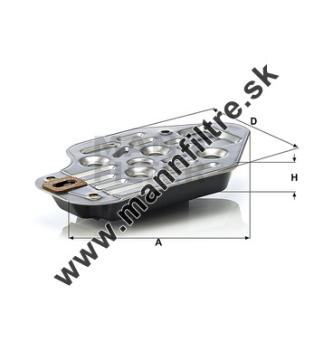Filter automatickej prevodovky MANN FILTER H 2426 KIT