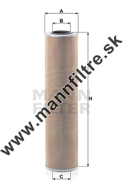 Olejový filter MANN FILTER H 24 004