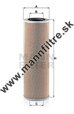 Olejový filter MANN FILTER H 24 005