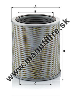 Olejový filter MANN FILTER H 28 545