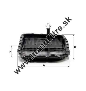 Filter automatickej prevodovky MANN FILTER H 50 002