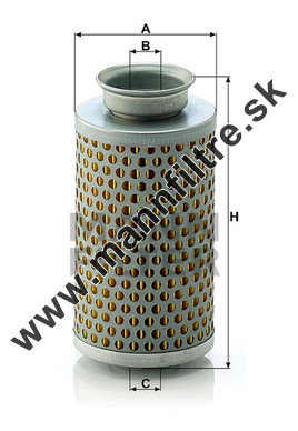 Filter servoriadenia MANN FILTER H 615