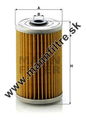 Olejový filter MANN FILTER H 719/2