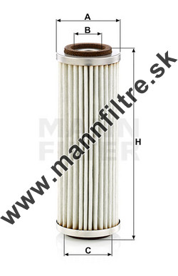 Filter hydrauliky MANN FILTER H 8009 x