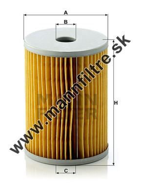Olejový filter MANN FILTER H 928/1
