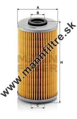 Olejový filter MANN FILTER H 939