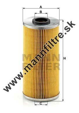 Olejový filter MANN FILTER H 943/2 t