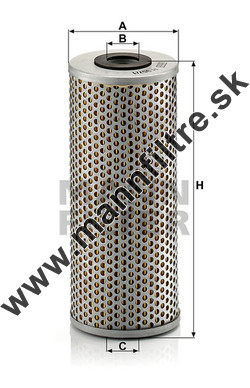 Filter hydrauliky MANN FILTER H 957/1