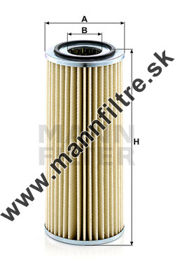 Filter hydrauliky MANN FILTER HD 1044/2
