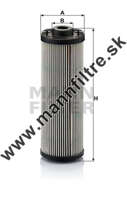 Filter hydrauliky MANN FILTER HD 1060