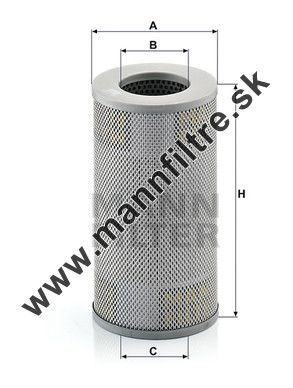 Filter hydrauliky MANN FILTER HD 11 001