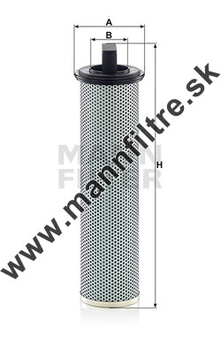 Filter hydrauliky MANN FILTER HD 11 005