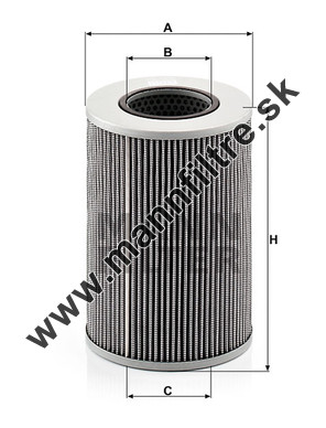 Filter hydrauliky MANN FILTER HD 1258