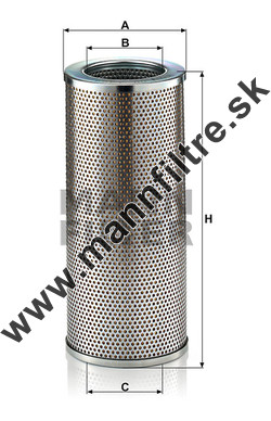 Filter hydrauliky MANN FILTER HD 1395