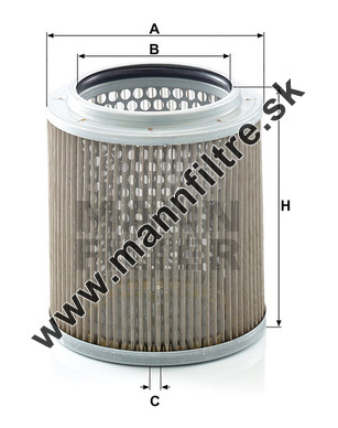 Filter hydrauliky MANN FILTER HD 13 004